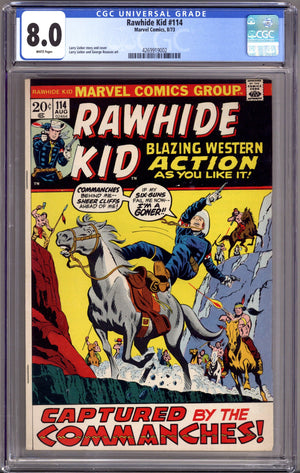 The Rawhide Kid Vol 1 114 CGC 8.0 (VF) (1973)