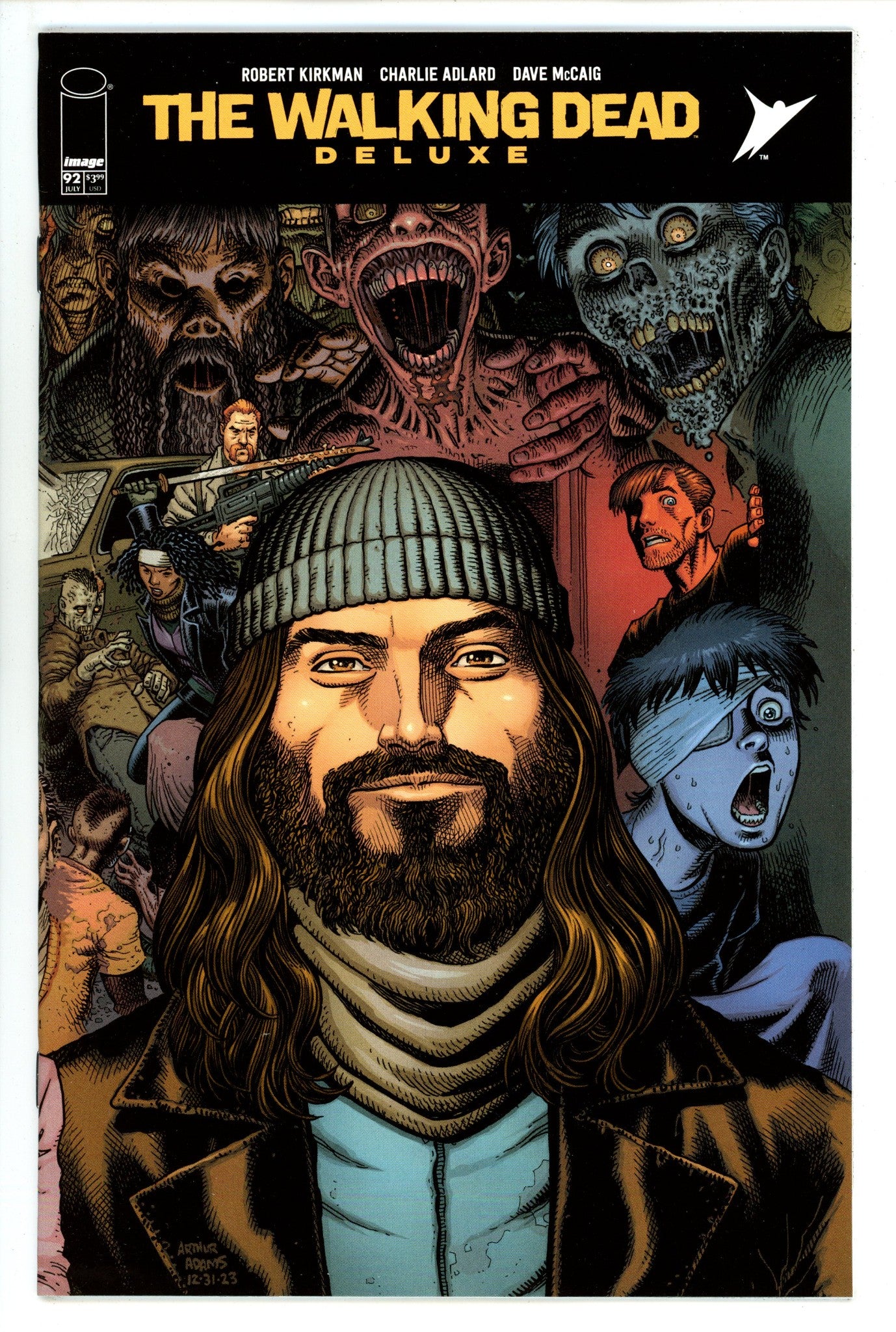 Walking Dead Deluxe 92 Adams Connecting Variant (2024)