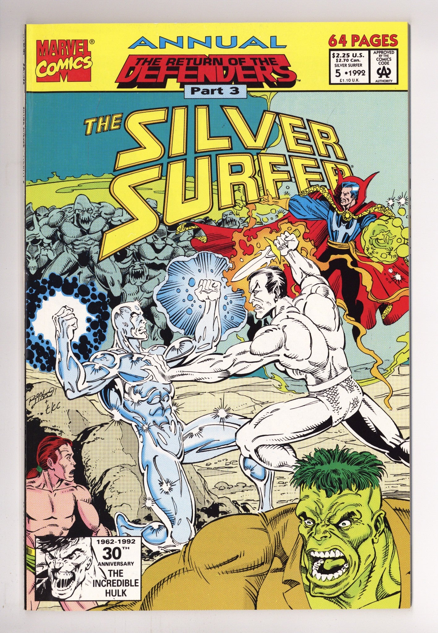Silver Surfer Annual Vol 3 5 High Grade (1992) 