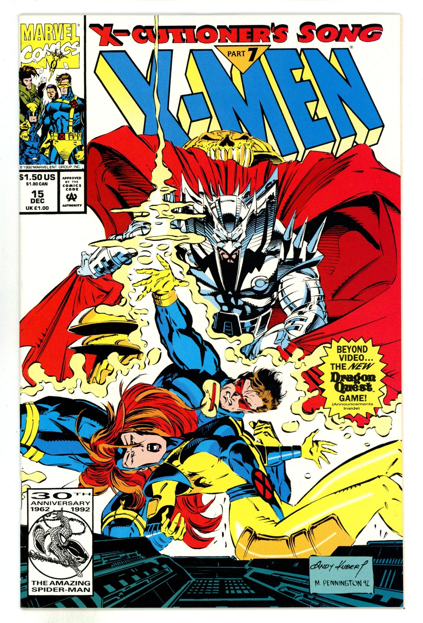 X-Men Vol 1 15 High Grade (1992) 