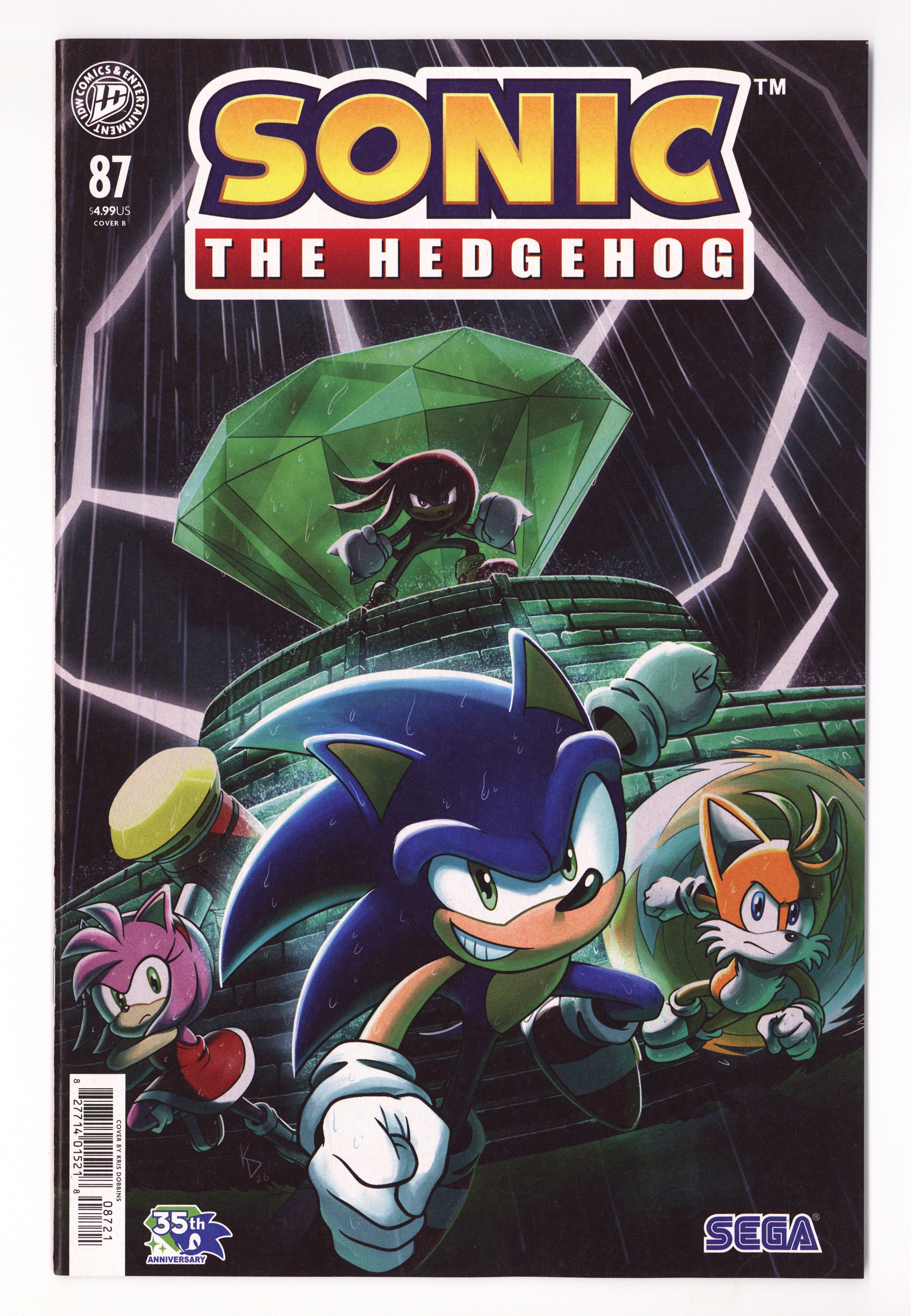 Sonic The Hedgehog Vol 3 87 Dobbins Variant (2026)
