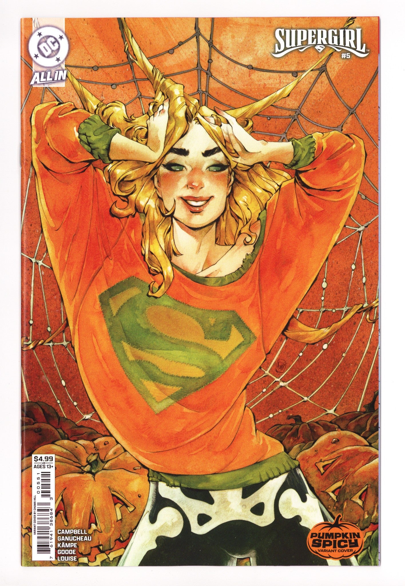 Supergirl Vol 8 5 Hill Variant (2025)