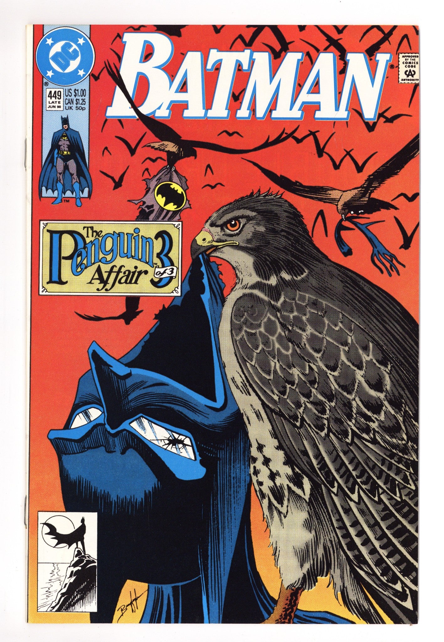 Batman Vol 1 449 High Grade (1990) 