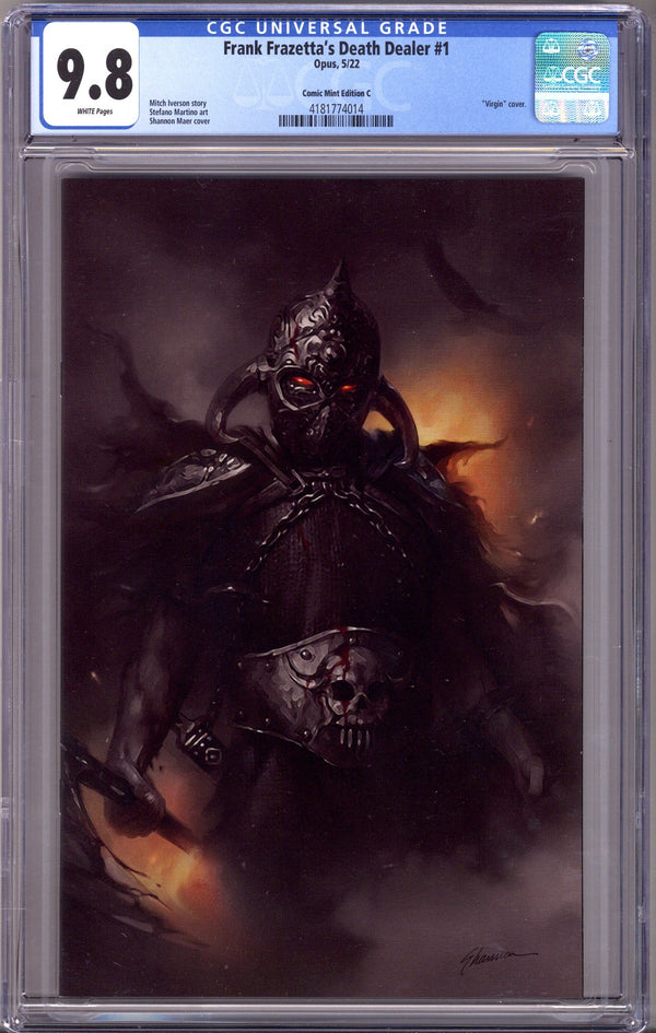 Frank Frazetta's Death Dealer 1 CGC 9.8 (NM/M) (2022) Maer Virgin Exclusive Variant