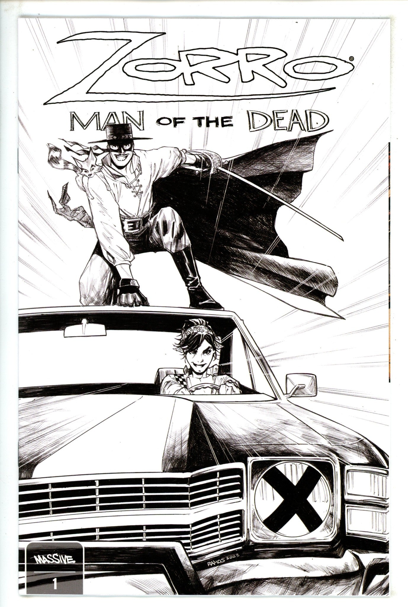 Zorro Man Of The Dead 1 Ramos Variant (2024)