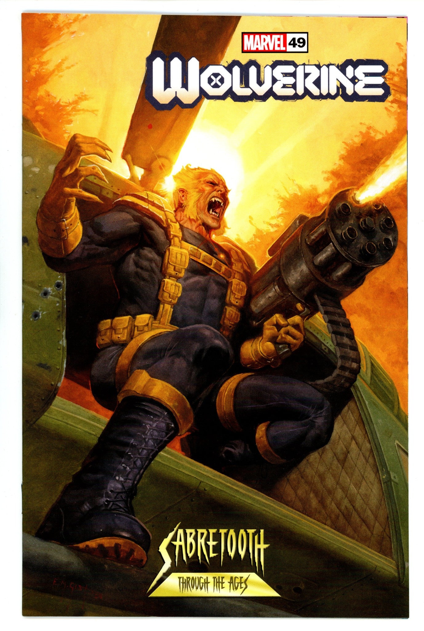 Wolverine Vol 7 49 Gist Variant (2024)