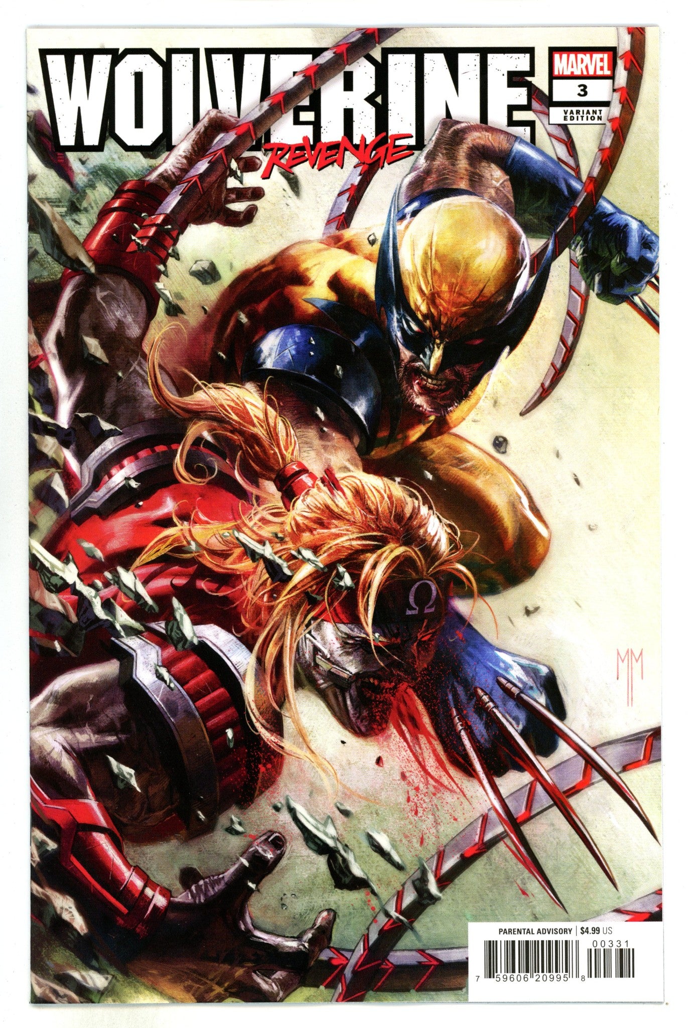Wolverine: Revenge  3 Mastrazzo  Variant  (1900)