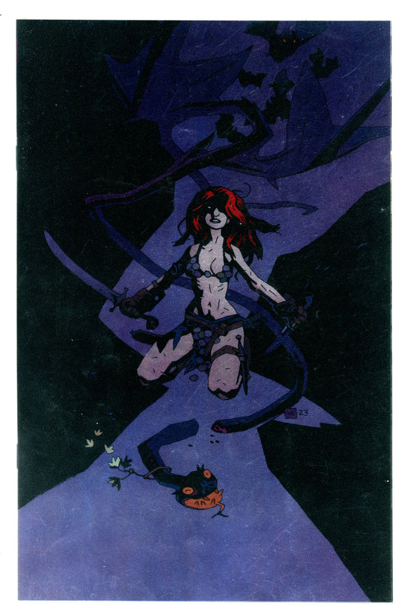 Red Sonja Vol 7 1 Mignola Virgin Foil Incentive Variant NM (2023)