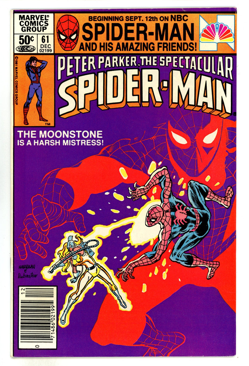 The Spectacular Spider-Man Vol 1 61  VF- (7.5)  (1981)  Newsstand  