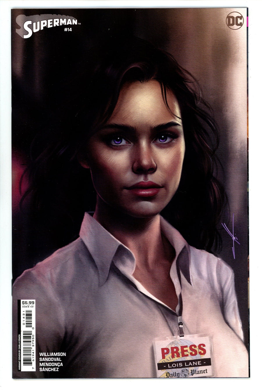 Superman Vol 6 14 Cohen Variant (2024)