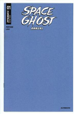Space Ghost Annual 1 Blue Blank Variant (2025)