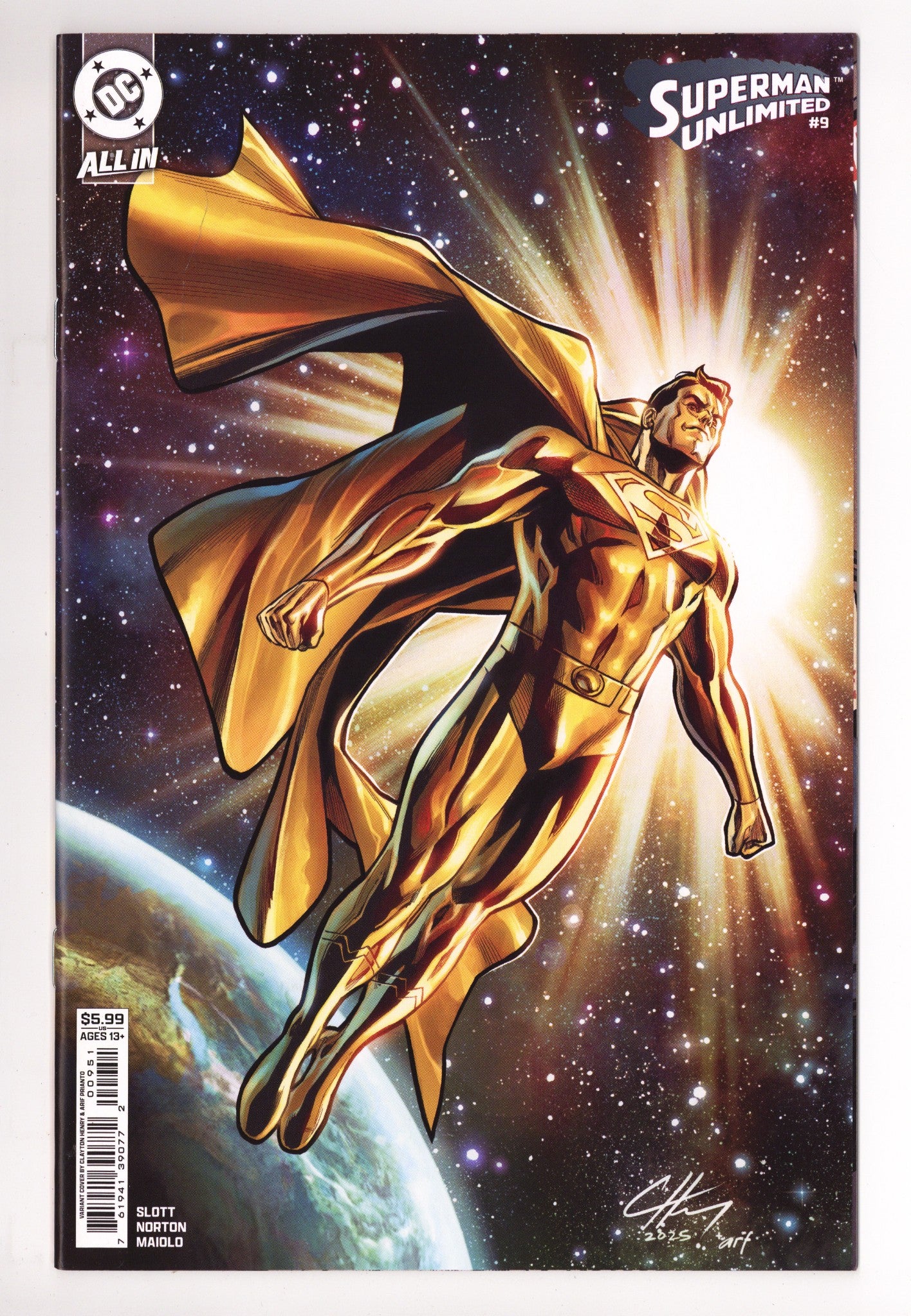 Superman Unlimited  9 Henry  Variant   (2026)
