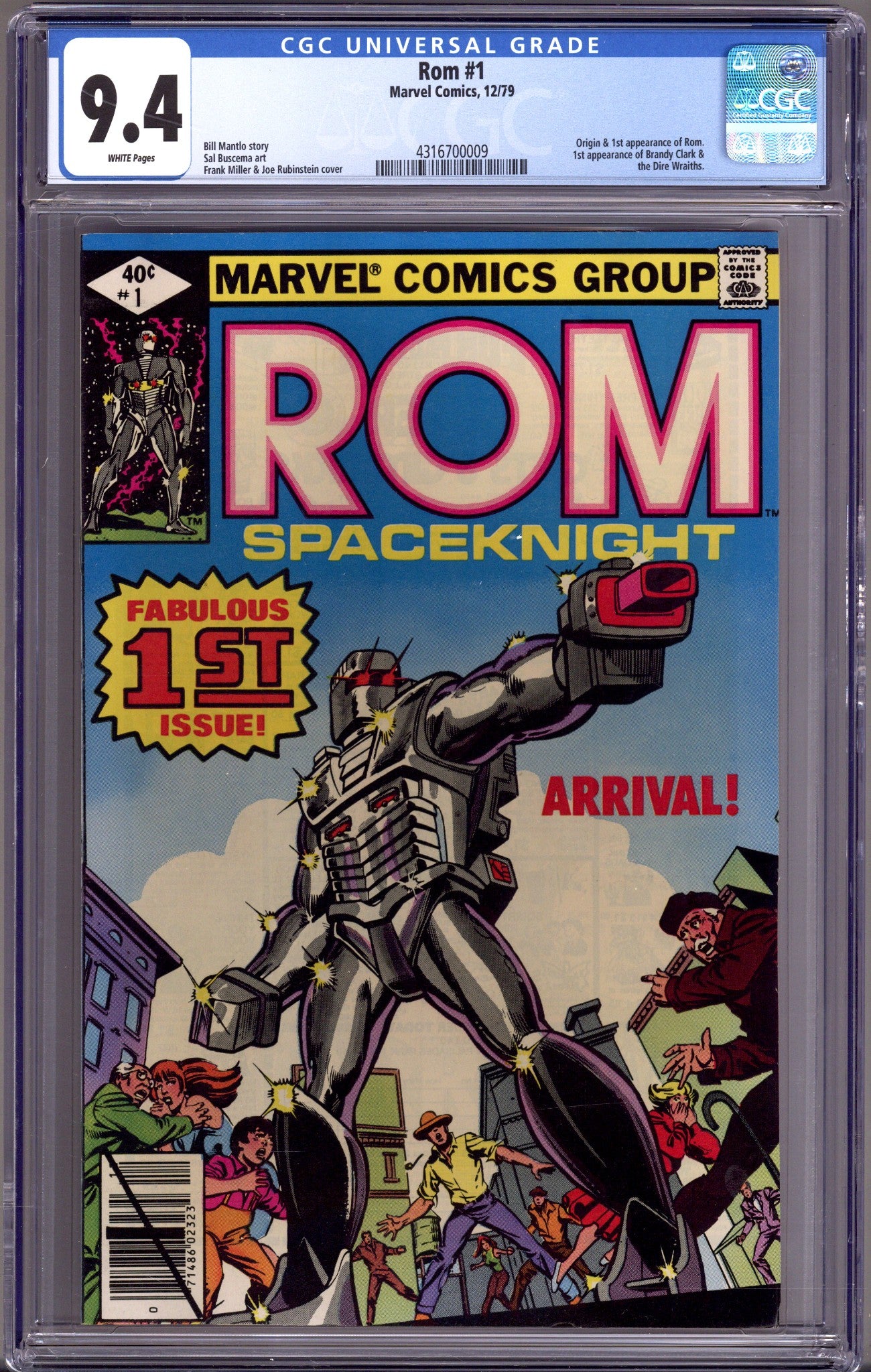 Rom Vol 1 1 CGC 9.4 (NM) (1979) 