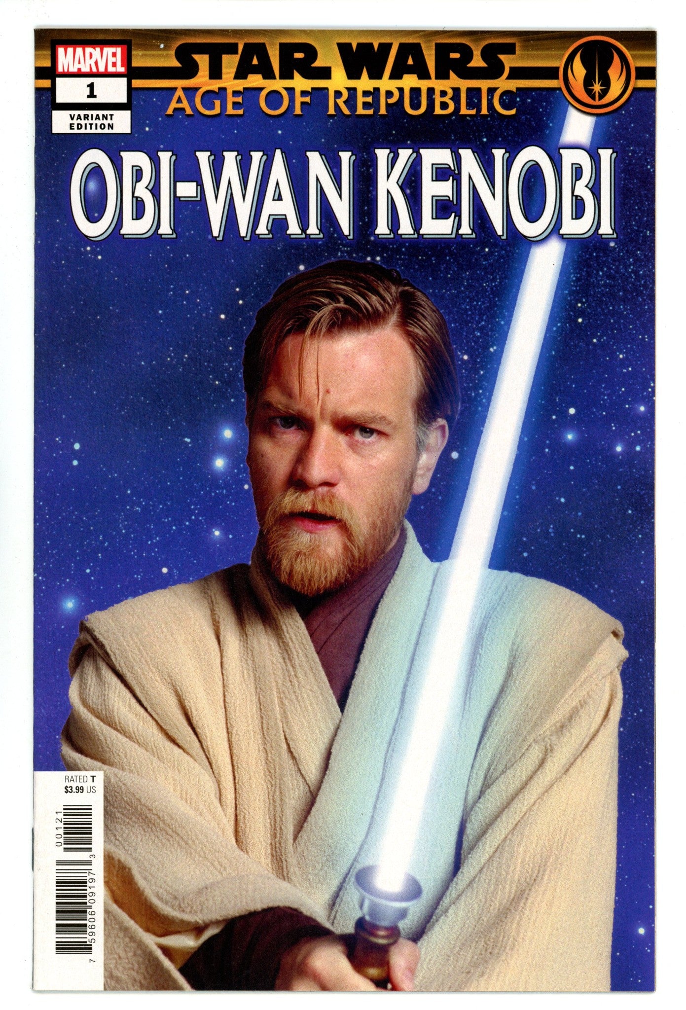 Star Wars: Age of Republic - Obi-Wan Kenobi 1 VF/NM (9.0) (2019) Movie Photo Variant 