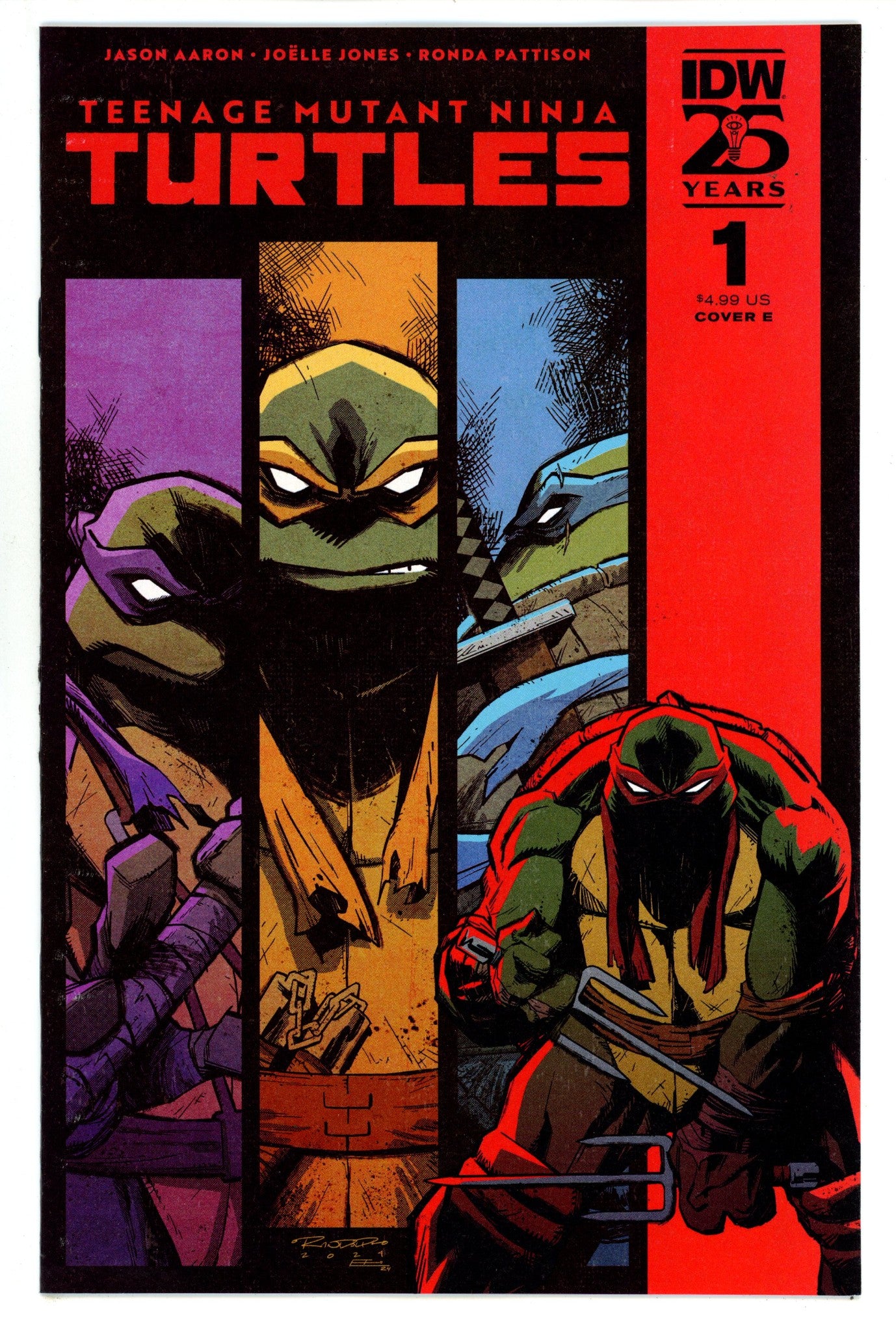 Teenage Mutant Ninja Turtles Vol 6 1 Randolph  Variant   (2024)