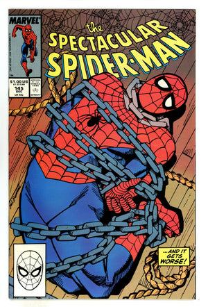 The Spectacular Spider-Man Vol 1 145 High Grade (1988)