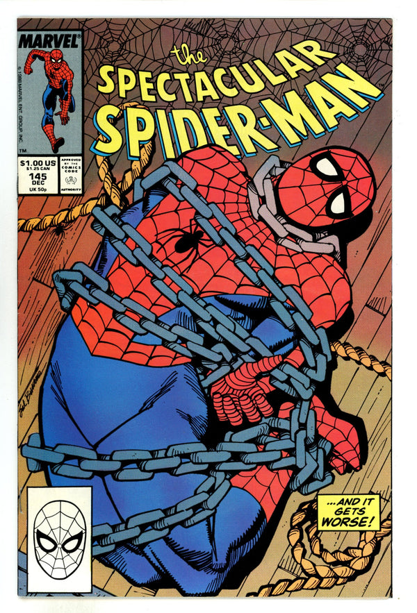 The Spectacular Spider-Man Vol 1 145 High Grade (1988)