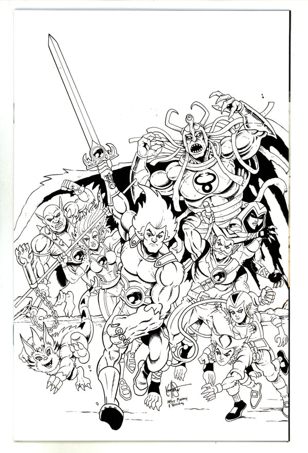Thundercats 7 Haeser B&W Virgin Incentive Variant (2024)