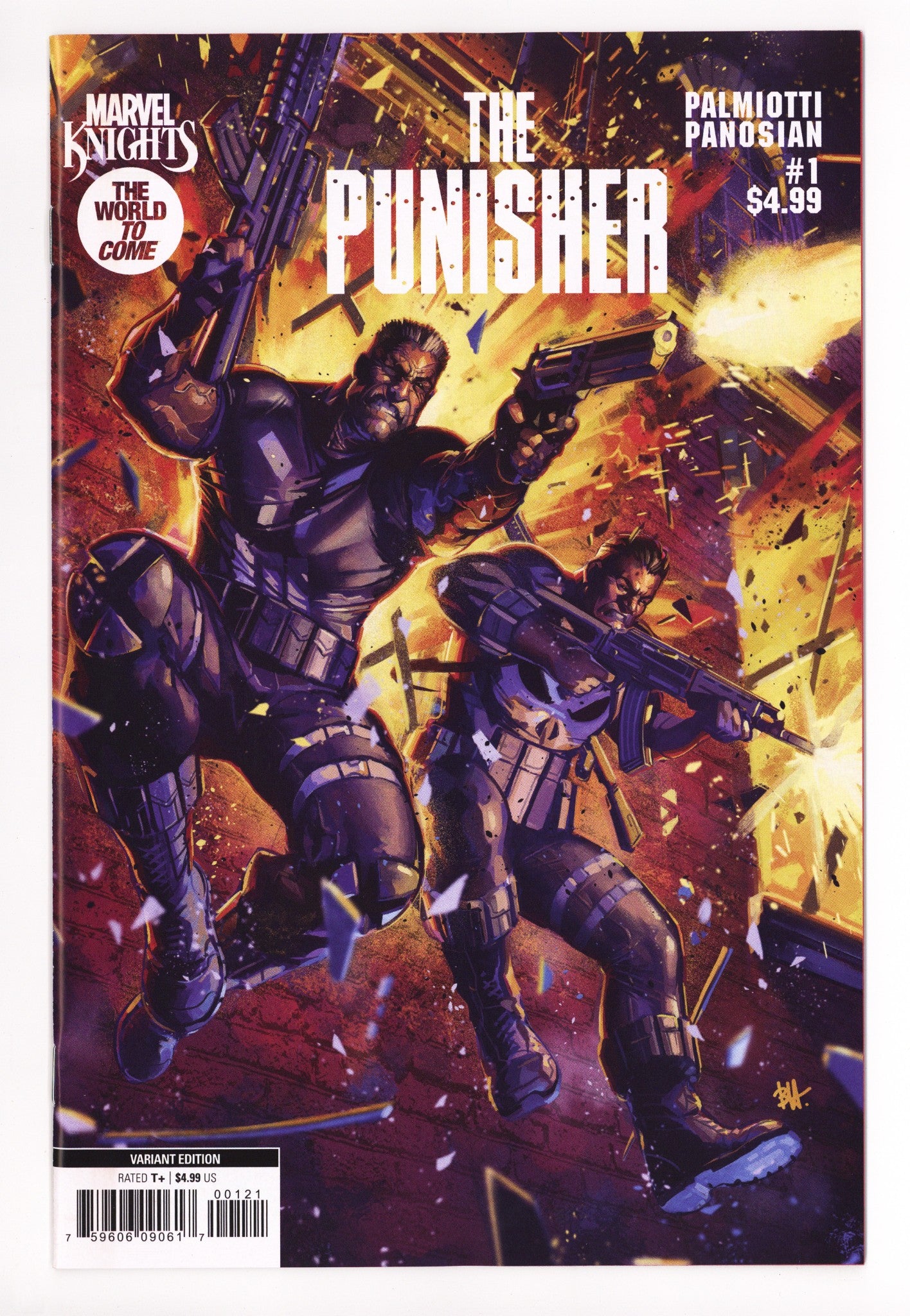 Marvel Knights: Punisher 1 Harvey Variant (2025)