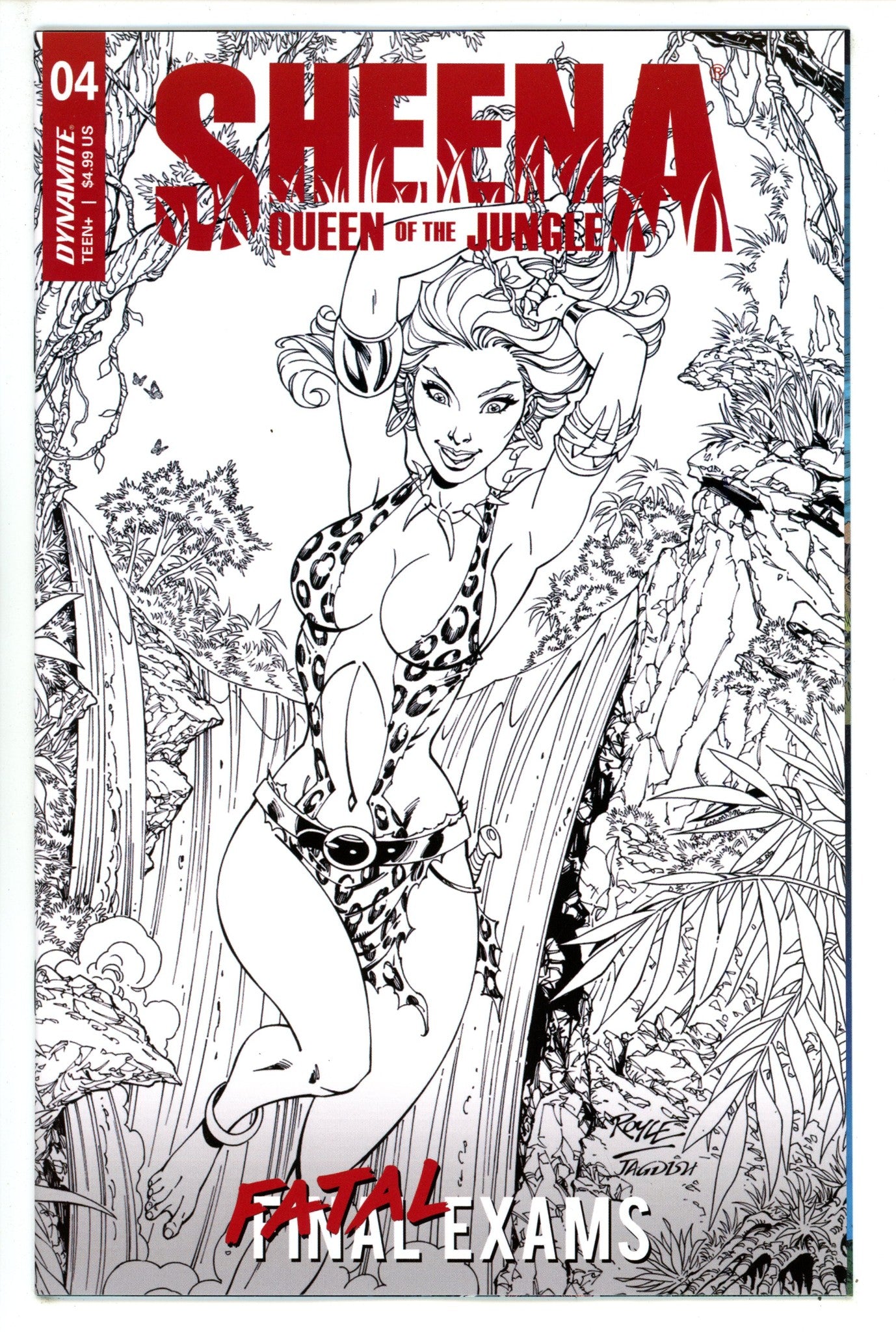 Sheena Queen Of Jungle 4 Royle Incentive Variant (2023)