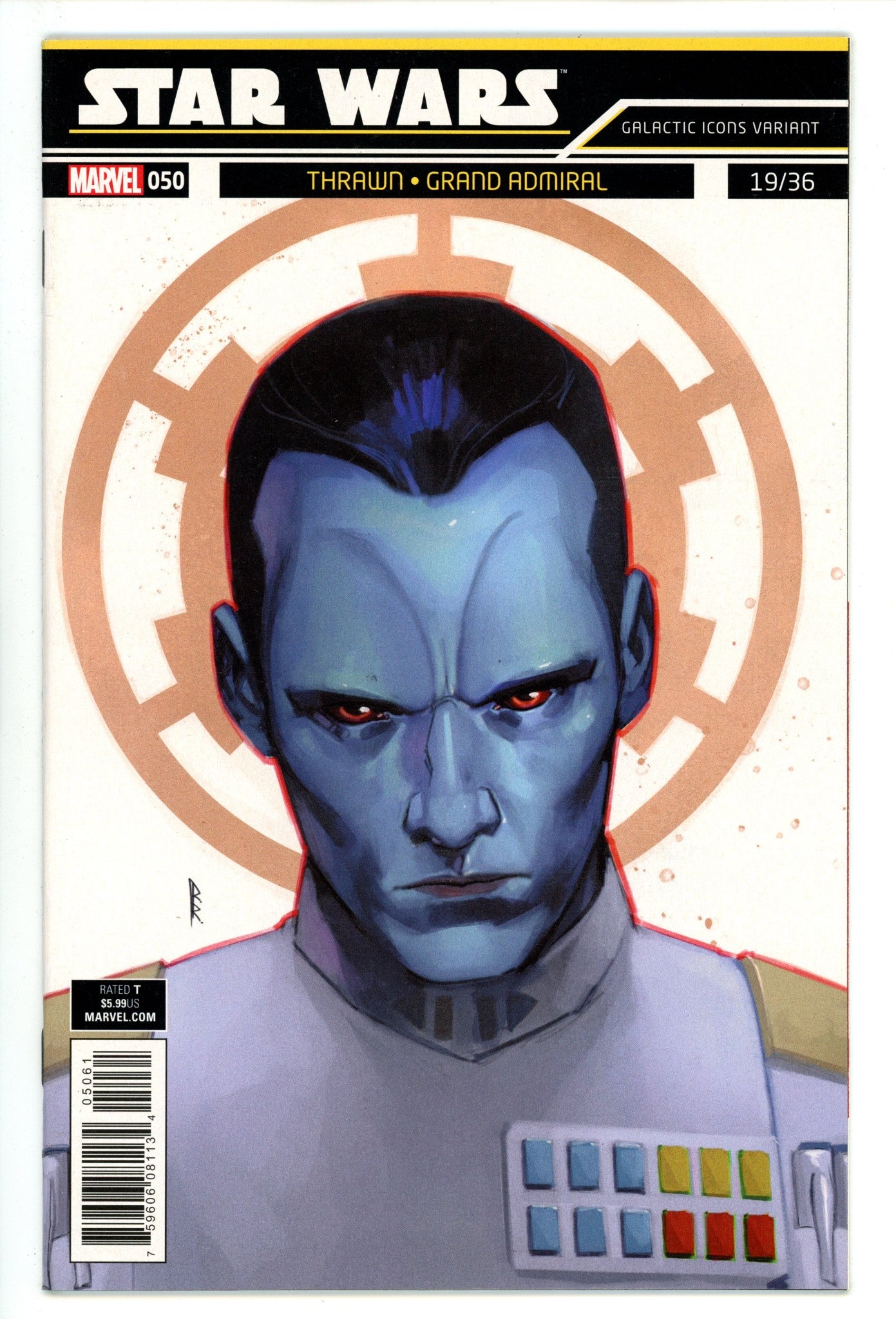 Star Wars Vol 2 50 NM- (9.2) (2018) Reis Variant 