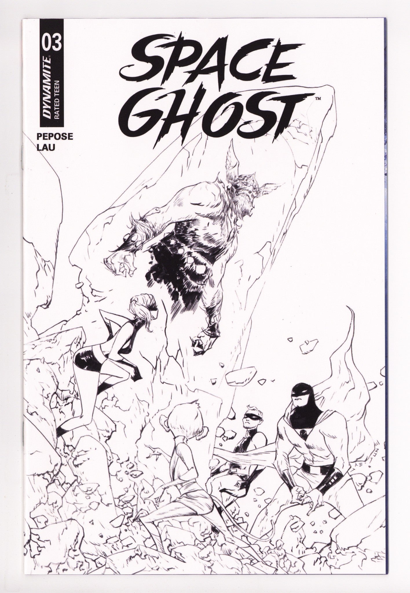 Space Ghost 3 Lee B&W Incentive (2025)