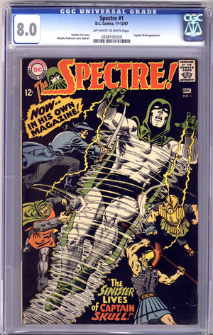 The Spectre Vol 1 1 CGC 8.0 (VF) (1967)