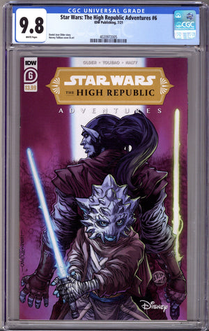 Star Wars: The High Republic Adventures 6 CGC 9.8 (2021)