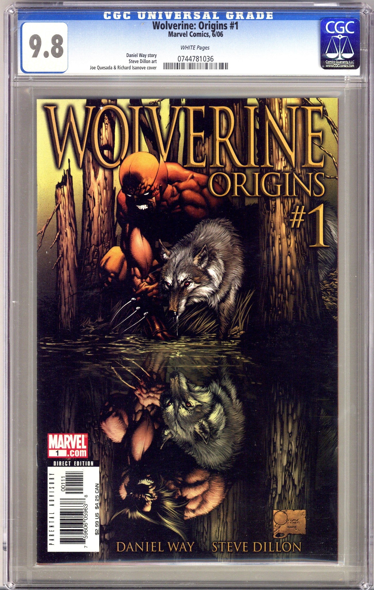 Wolverine: Origins 1 CGC 9.8 (NM/M) (2006) 