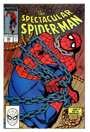 The Spectacular Spider-Man Vol 1 145 NM- (9.2) (1988)