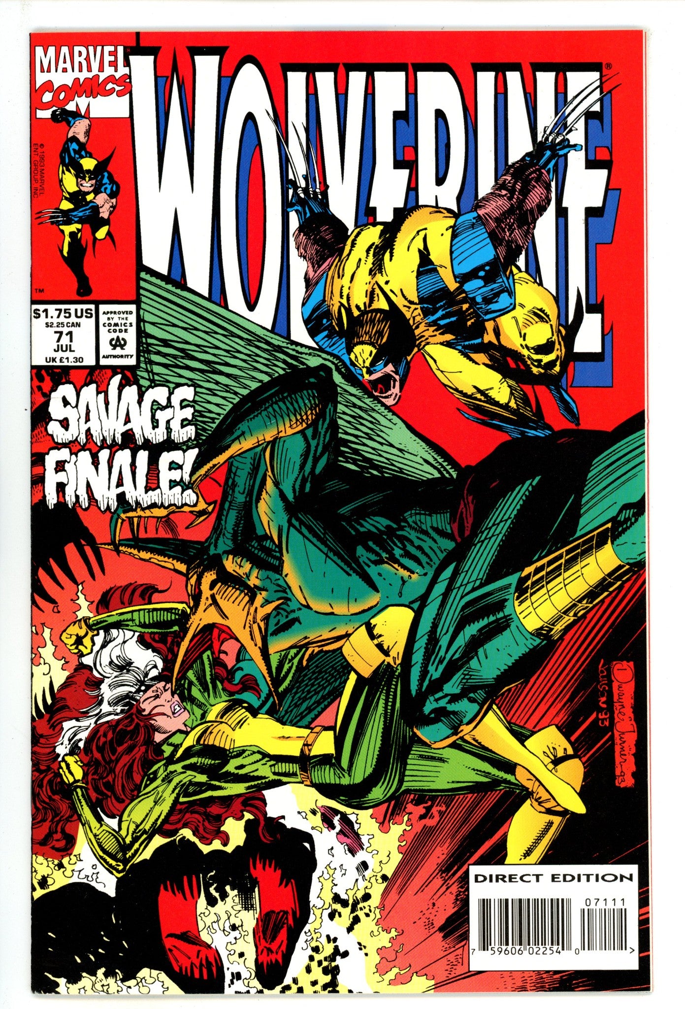 Wolverine Vol 2 71 High Grade (1993) 