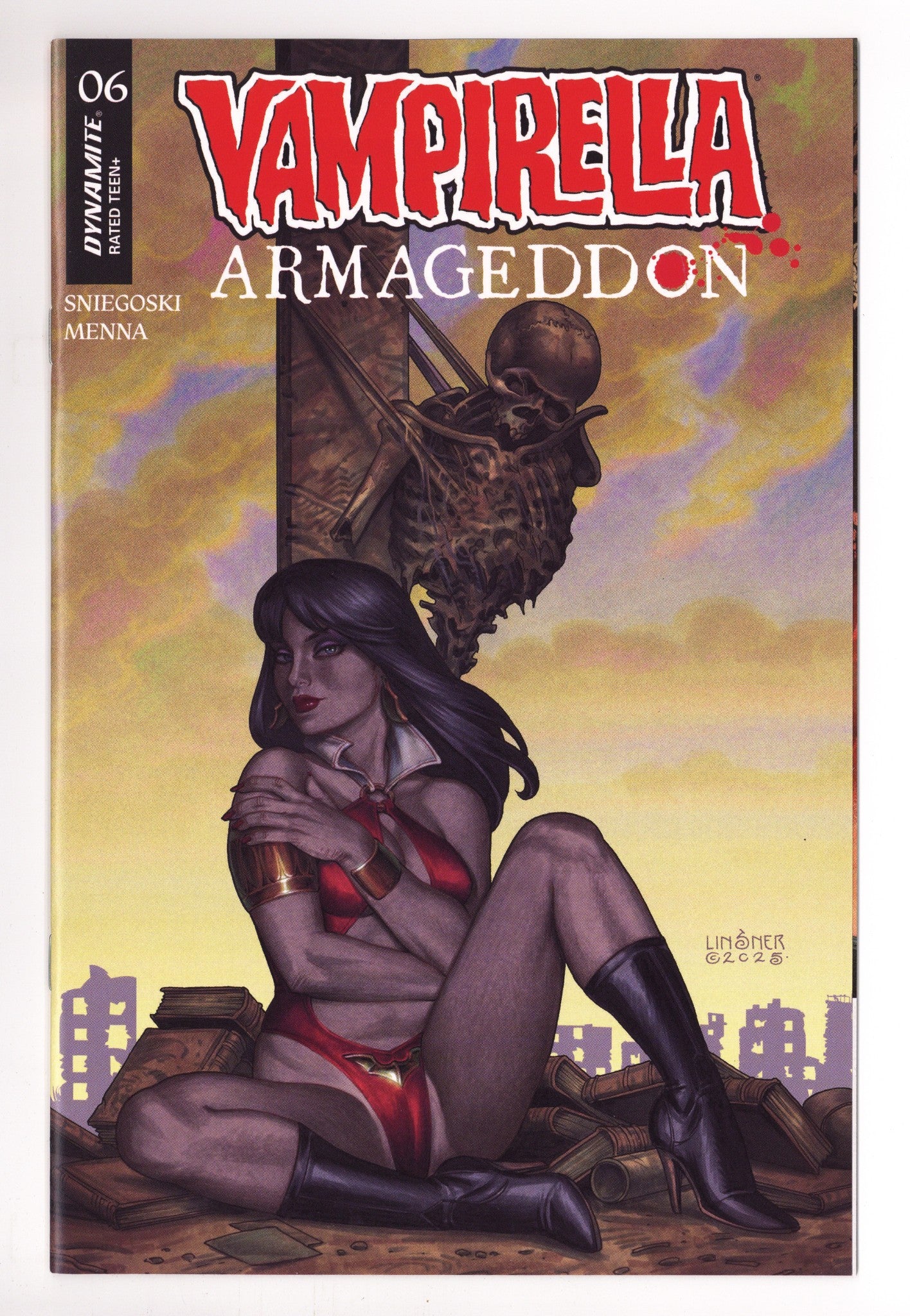 Vampirella Armageddon 6 Linsner Variant (2025)