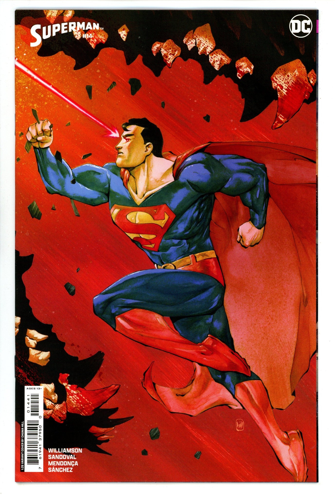 Superman Vol 6 14 Hill Incentive Variant NM (2024)
