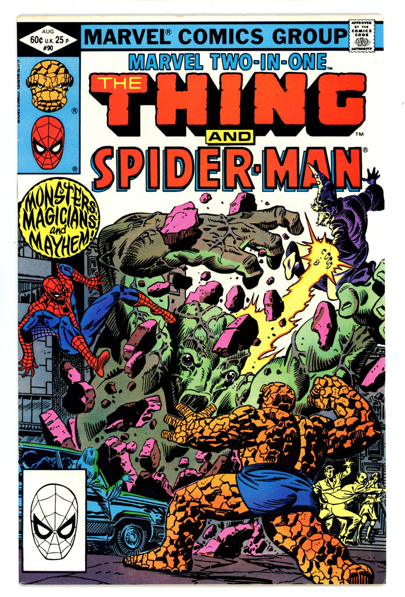 Marvel Two-in-One Vol 1 90 Mid Grade (1982) 