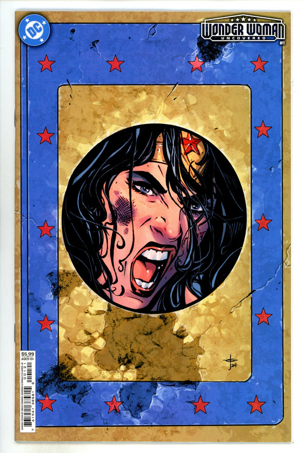 Wonder Woman Uncovered 1 Johnson Variant (1900)