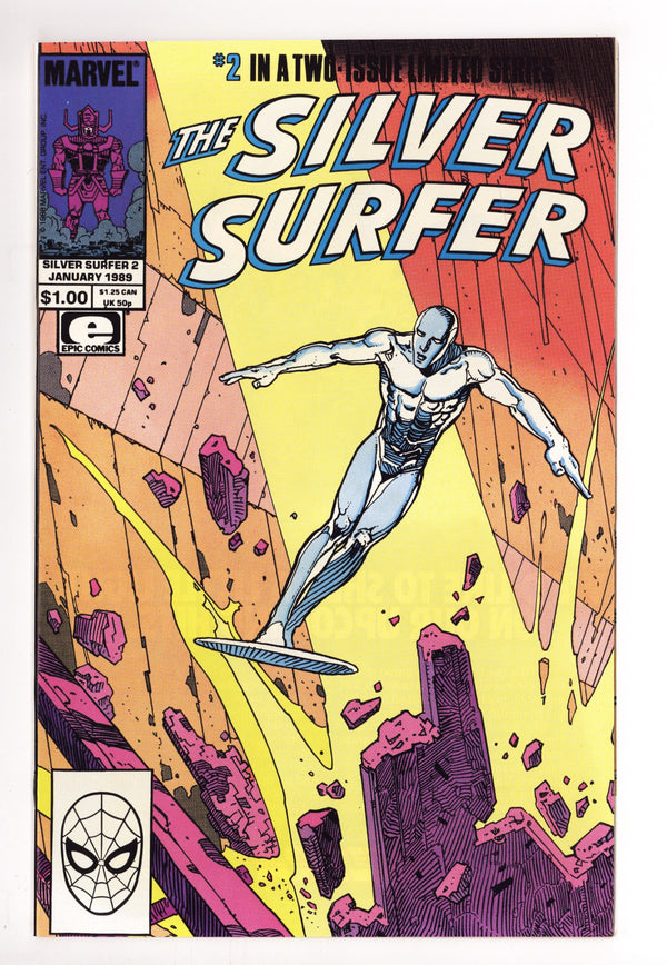 The Silver Surfer Vol 4 2 Mid Grade (1989)