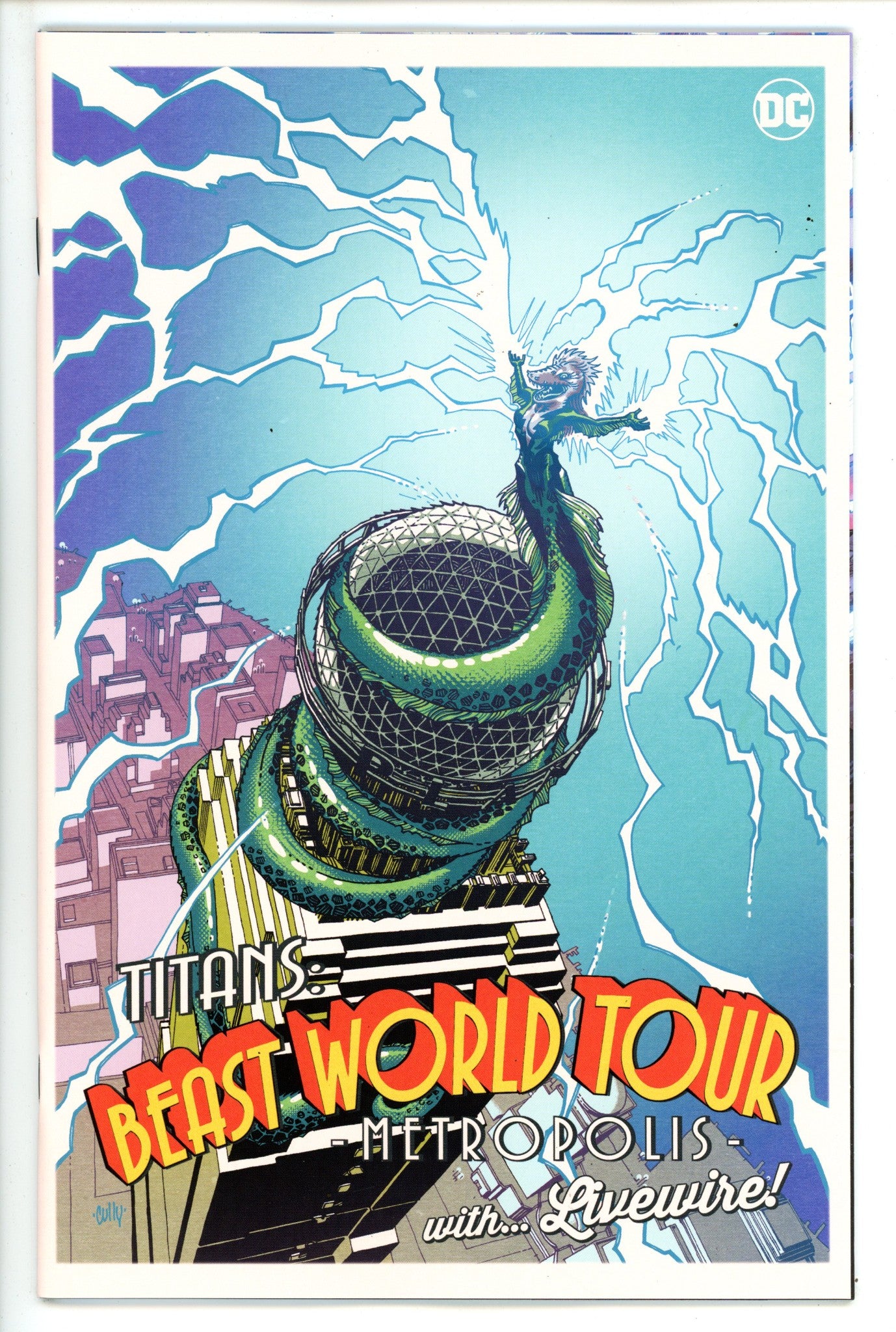 Titans Beast World Tour Metropolis 1 Hamner Variant (2023)