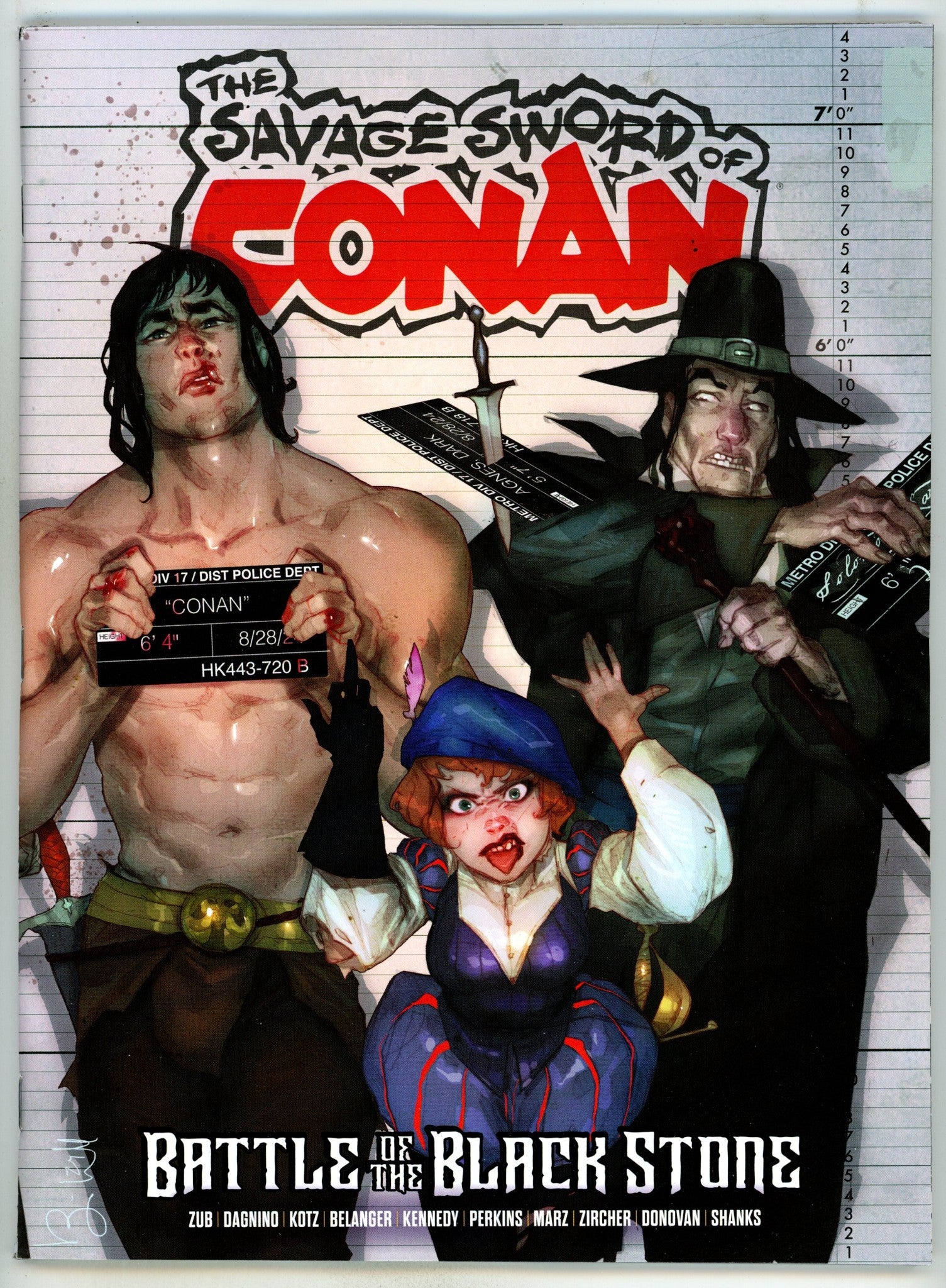 Savage Sword Of Conan 4 Caldwell Variant (2024)