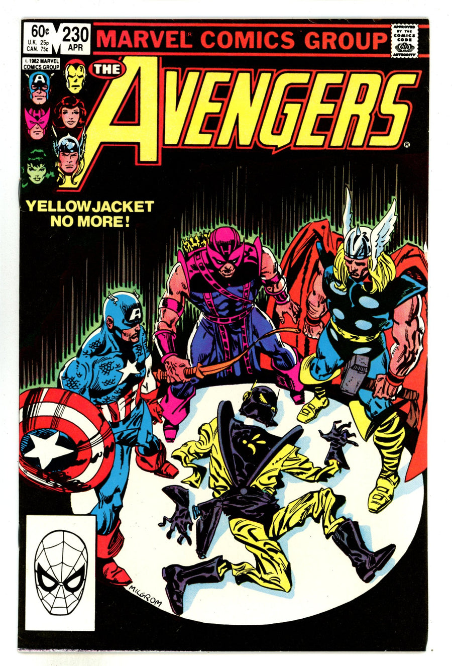 The Avengers Vol 1 230  High Grade   (1983)        