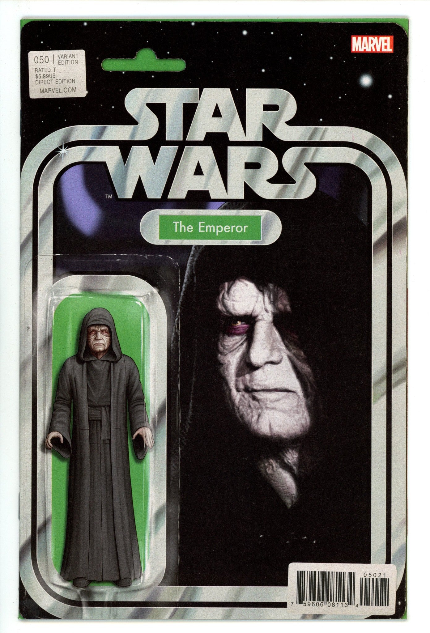 Star Wars Vol 2 50 NM- (9.2) (2018) Christopher Action Figure Variant 