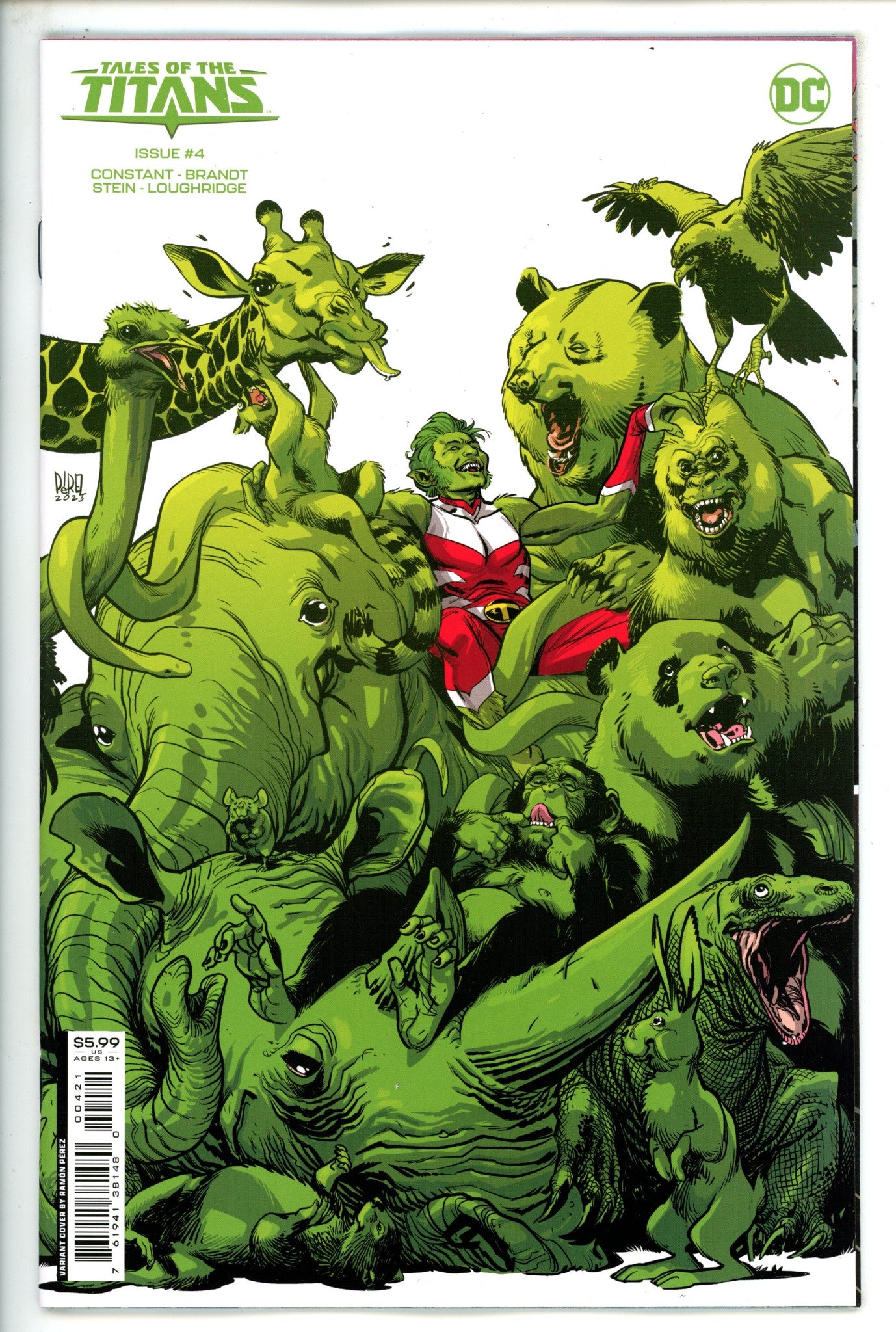 Tales Of The Titans 4 Perez Variant (2023)