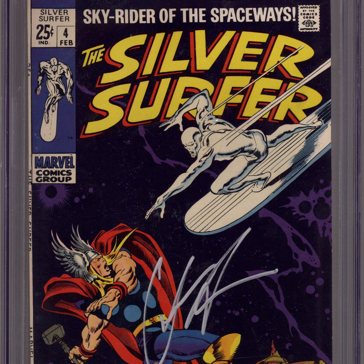 The Silver Surfer Vol 1 4 CGC 9.4 (NM) Marvel (1969) | CaptCan
