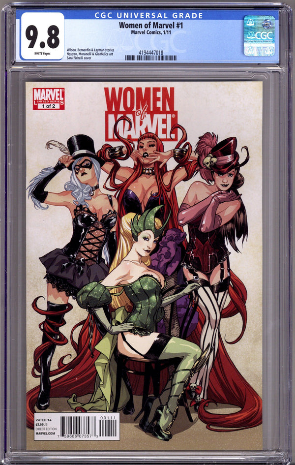 Women of Marvel Vol 1 1 CGC 9.8 (NM/M) (2011)