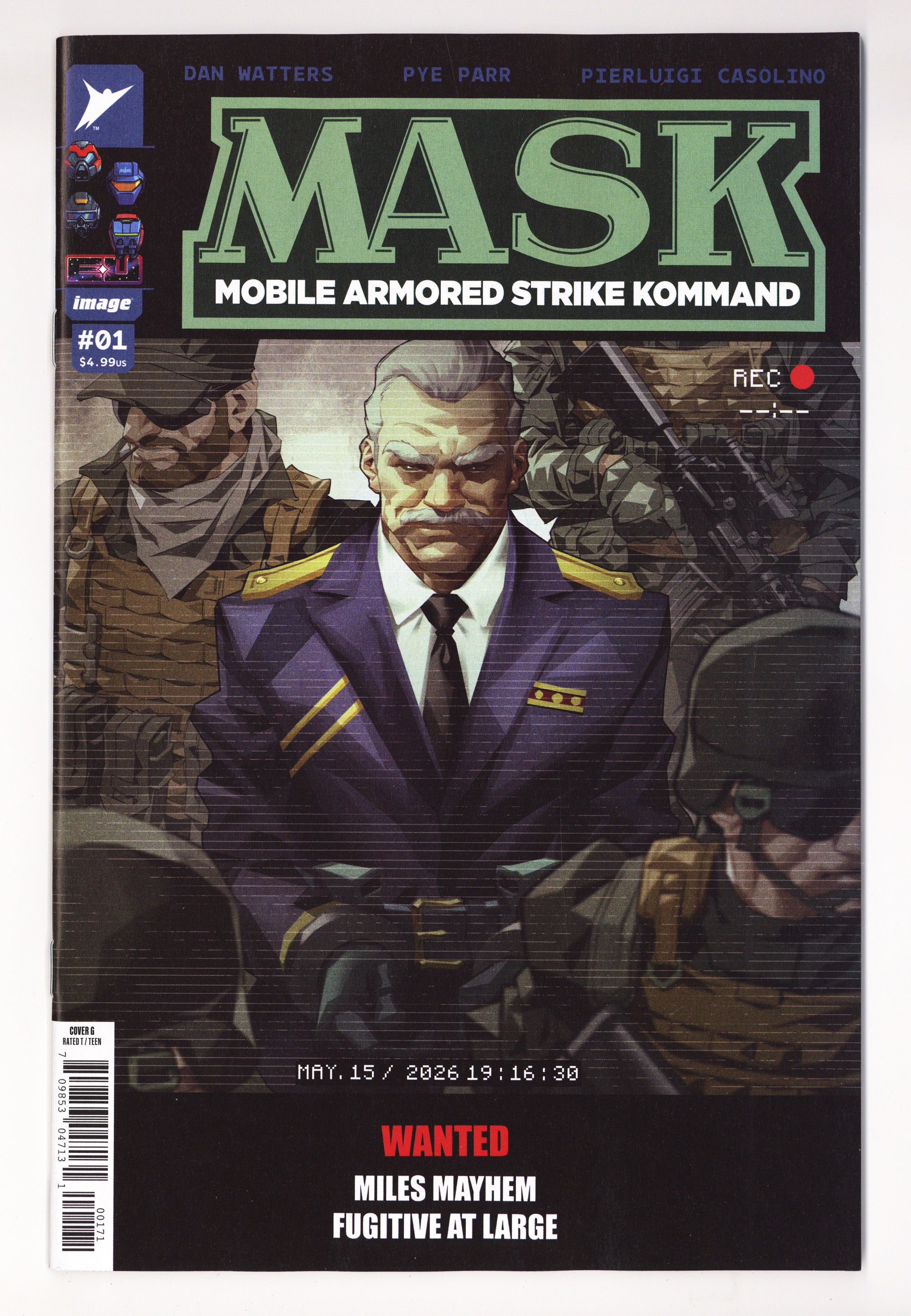 Mask 1 Ngu Incentive VF/NM (2026)