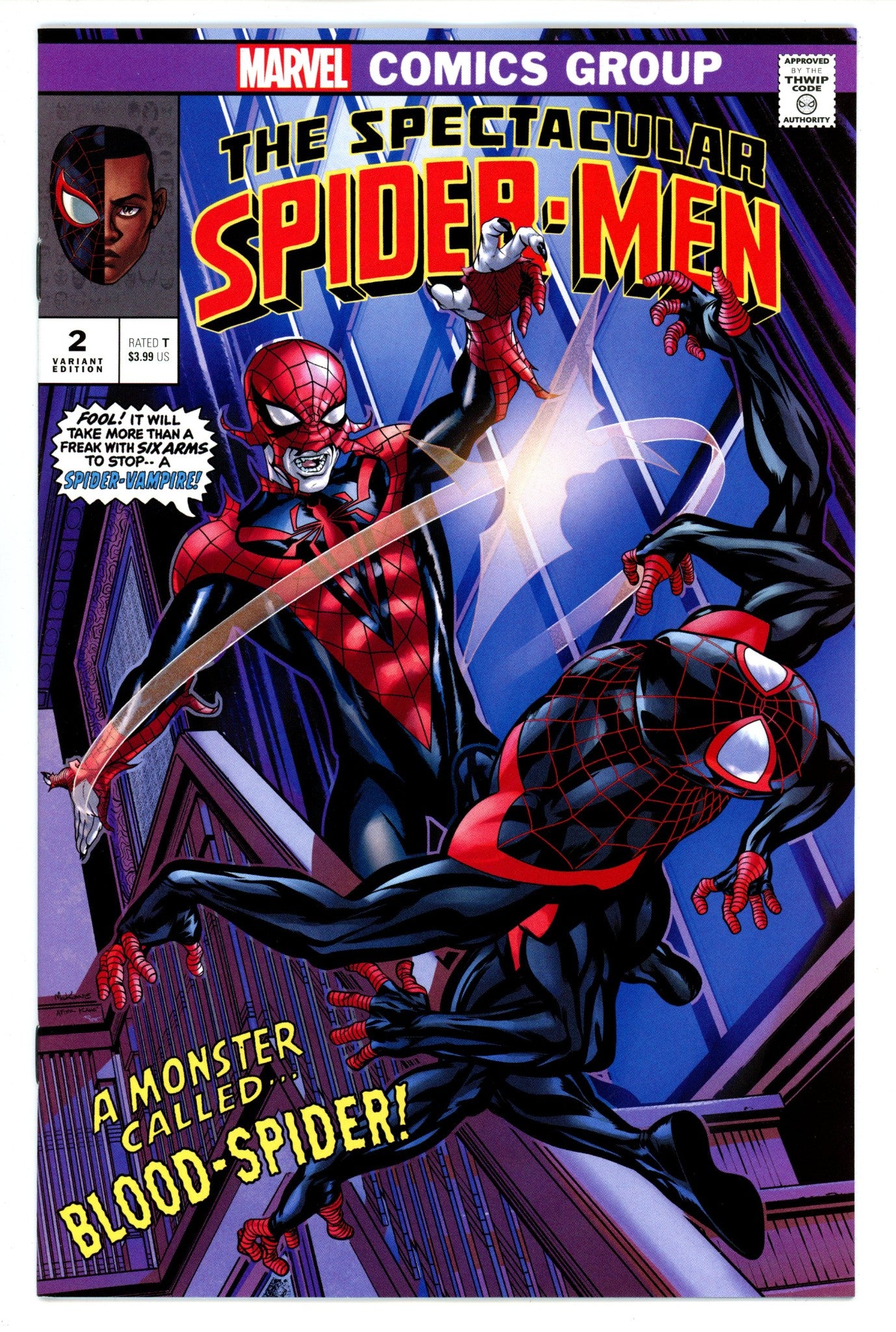 Spectacular Spider-Men 2 Mckone Variant (2024)