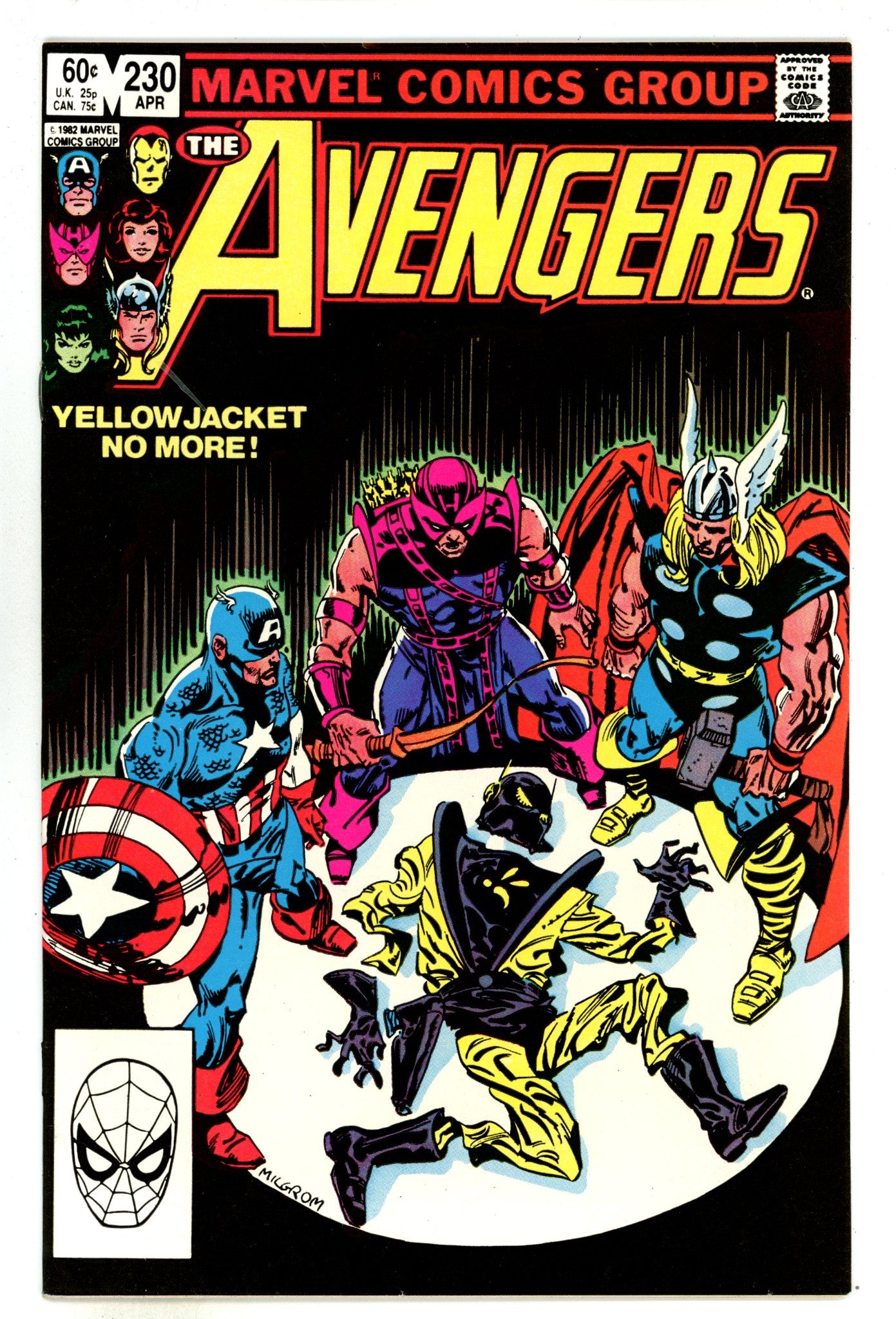 The Avengers Vol 1 230  NM- (9.2)   (1983)        
