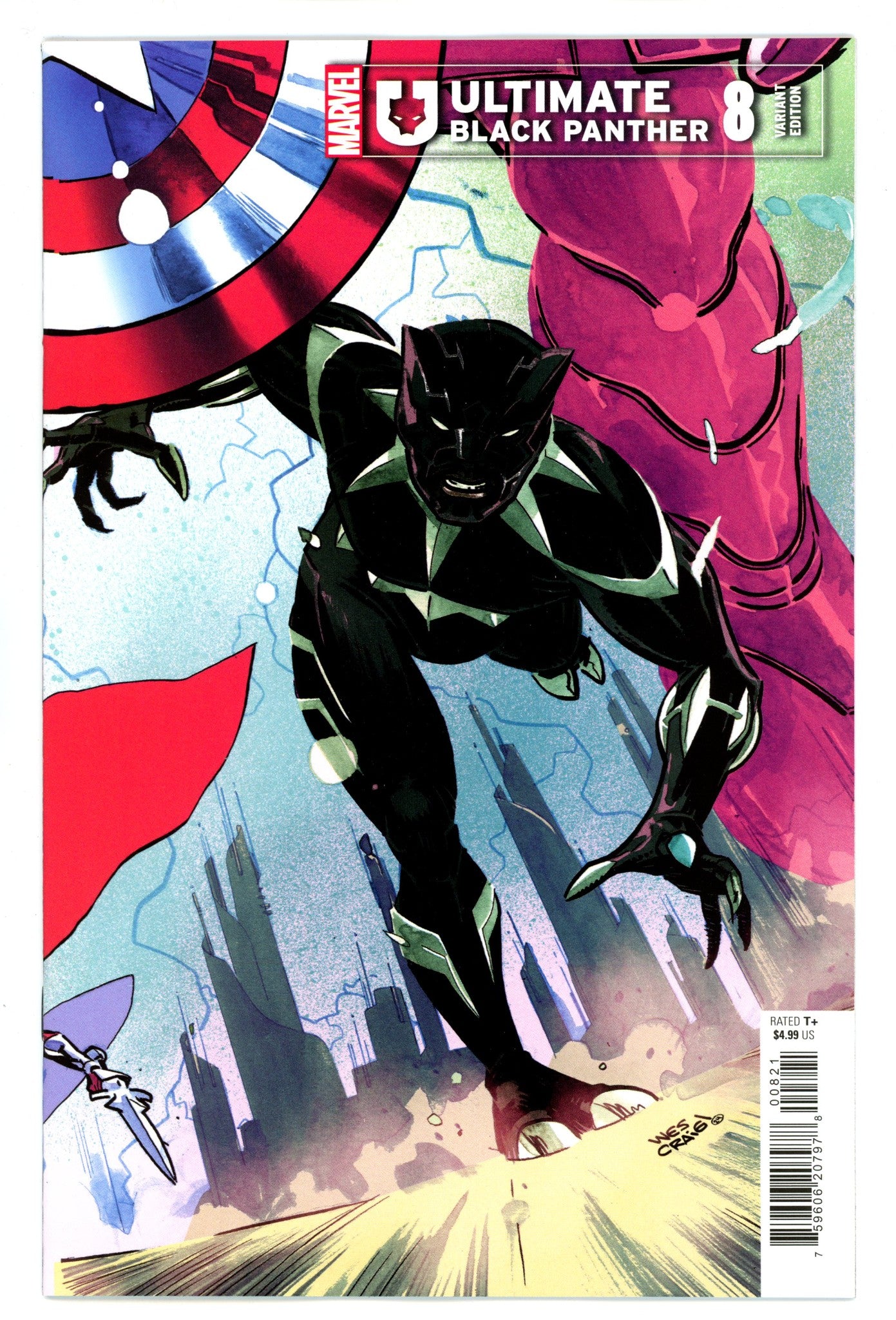 Ultimate Black Panther 8 Craig Connecting Variant (2024)