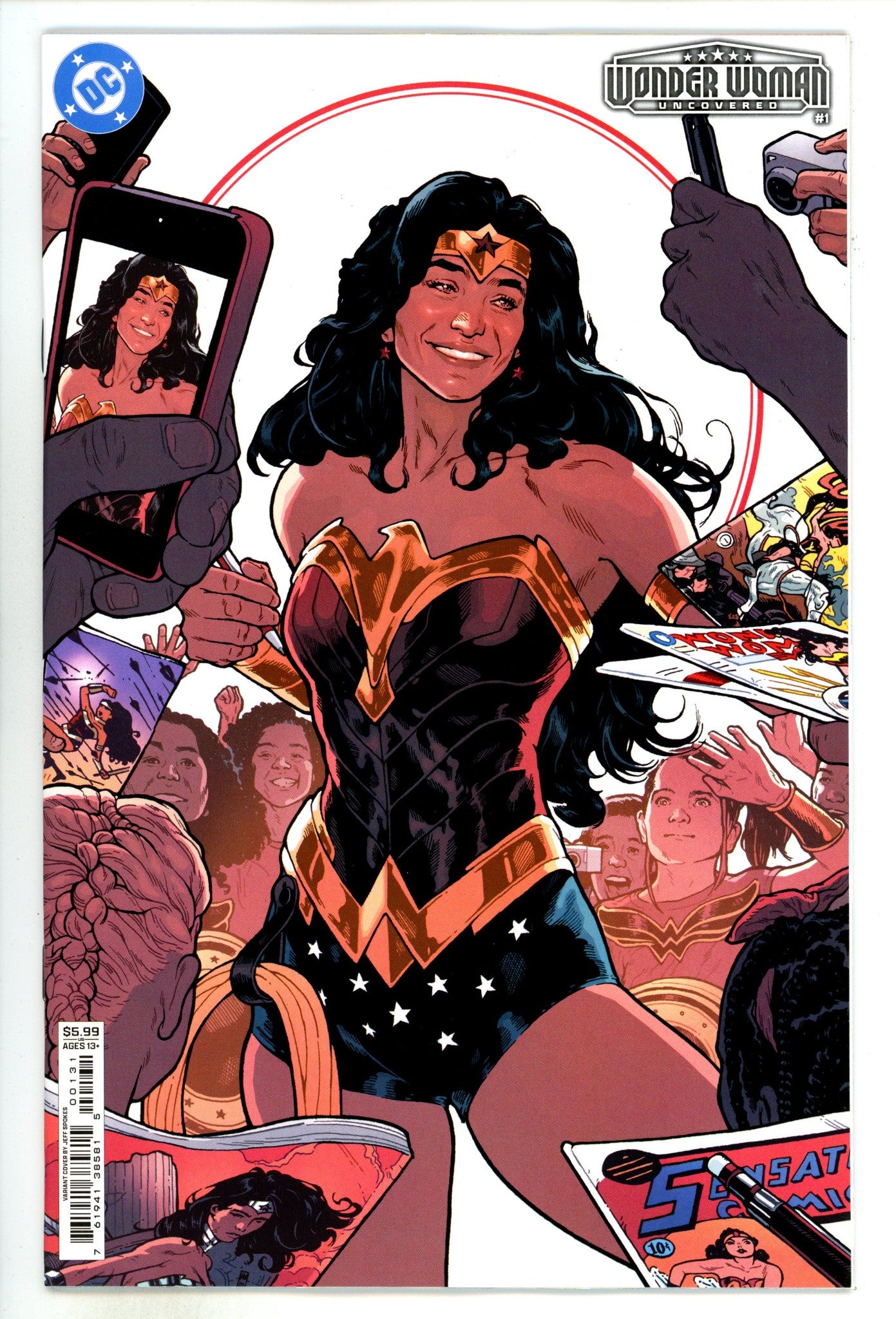 Wonder Woman Uncovered  1 Spokes  Variant  (1900)