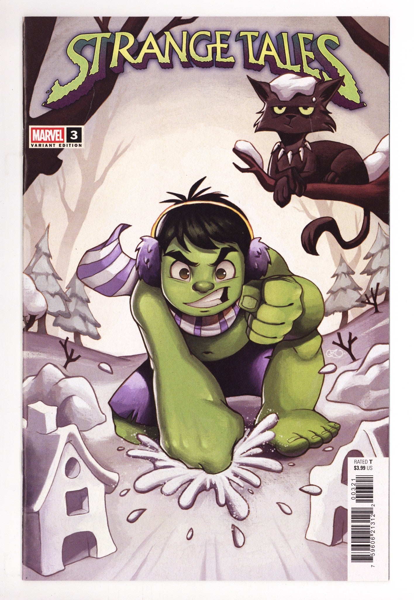 Strange Tales Vol 4 3 Uminga Variant (2025)