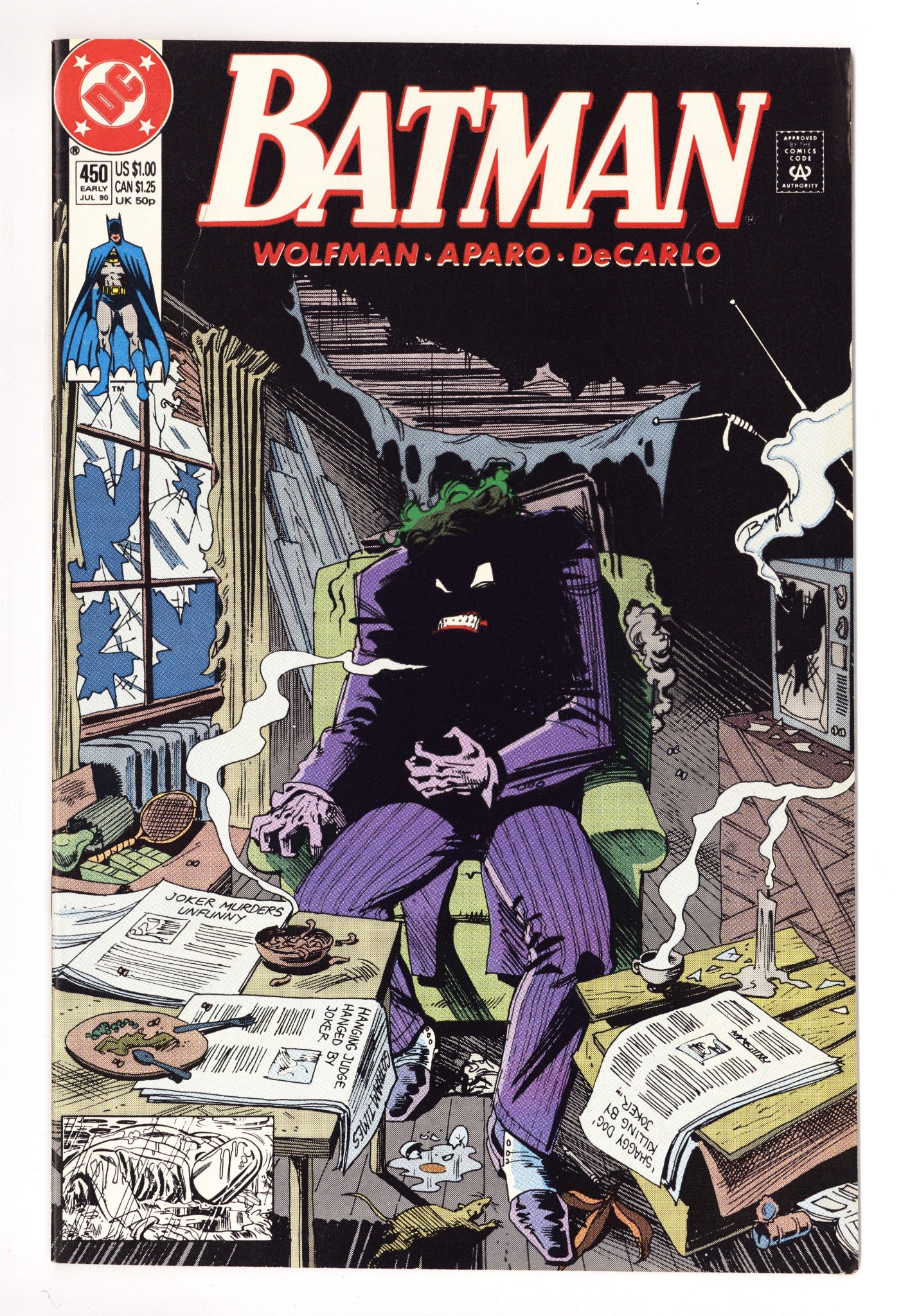Batman Vol 1 450 Mid Grade (1990) 